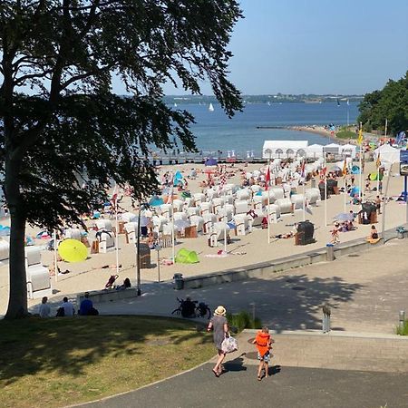 Strandblick Mit Strandkorb & Fahrraedern Lyksborg Eksteriør billede