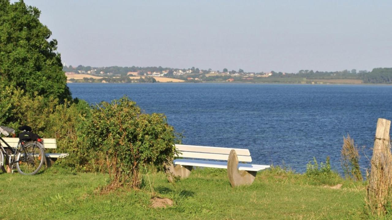 Strandblick Mit Strandkorb & Fahrraedern Lyksborg Eksteriør billede