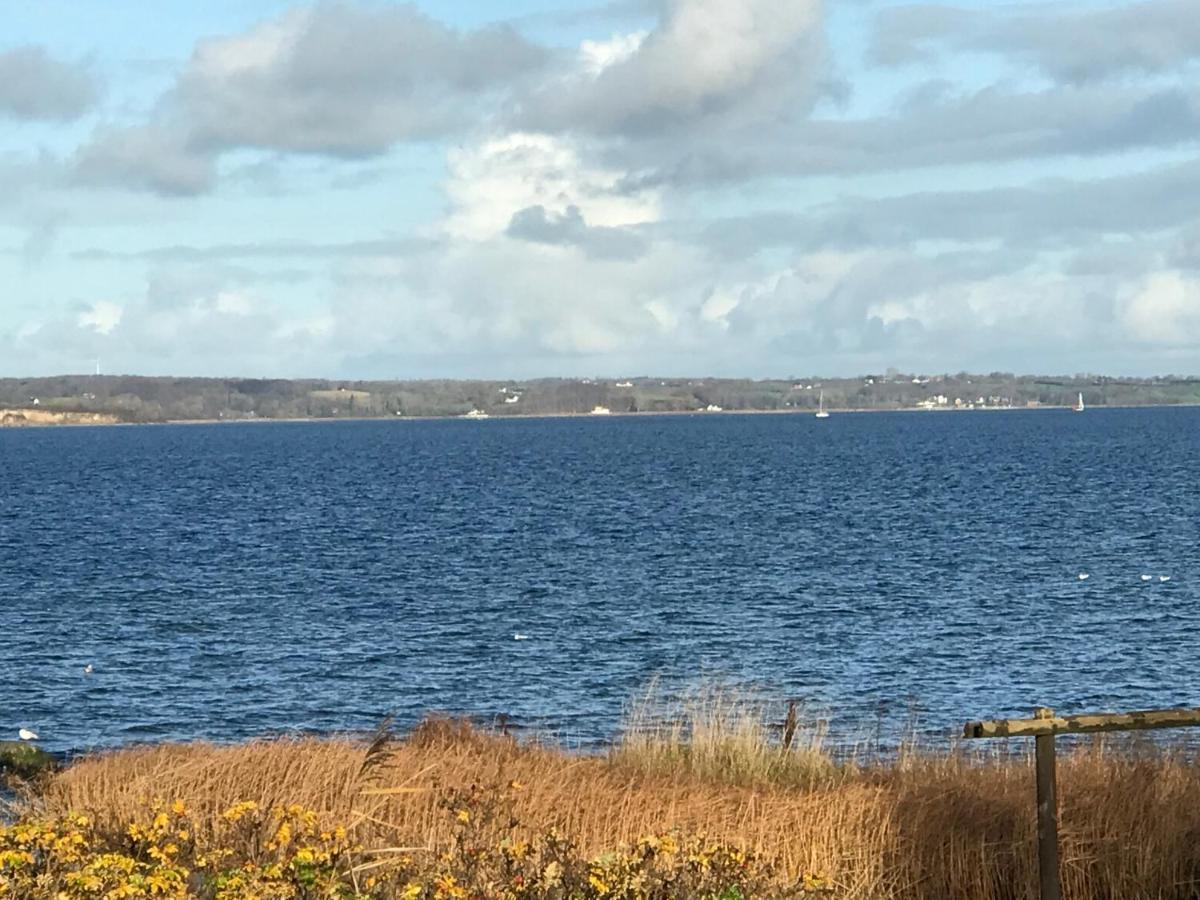Strandblick Mit Strandkorb & Fahrraedern Lyksborg Eksteriør billede