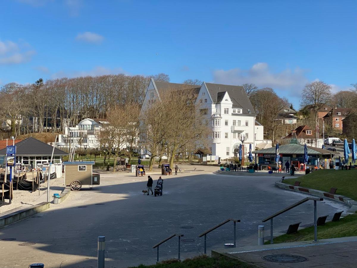 Strandblick Mit Strandkorb & Fahrraedern Lyksborg Eksteriør billede